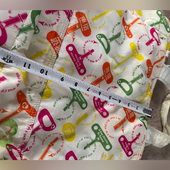 Harajuku Lovers Key Print Tote Bag Y2K Kawaii Japanese Streetwear Cute - Picture 11 of 12